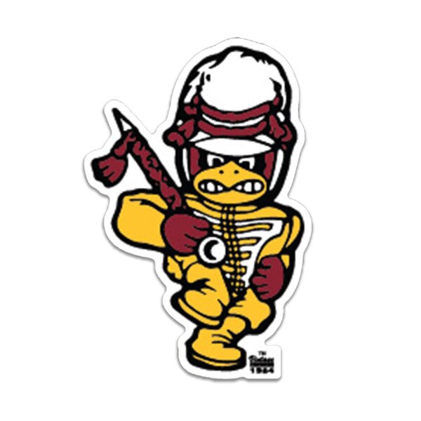Vintage Marching Band Cy Rugged Sticker (2.75" x 3.5")